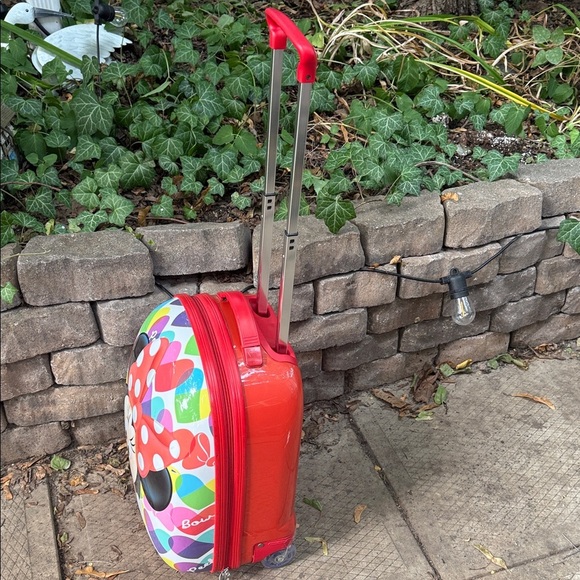 Heys Disney Minnie Mouse Kids Rolling Luggage - Multicolor. Excellent condition. - Picture 5 of 16